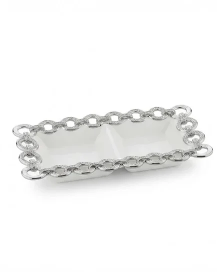 8.75″ Circle Edge Rect Platter (S)24c