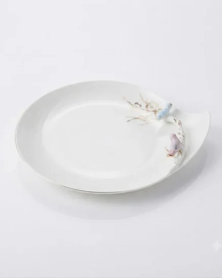 8″ Bird Desert Dish 36c