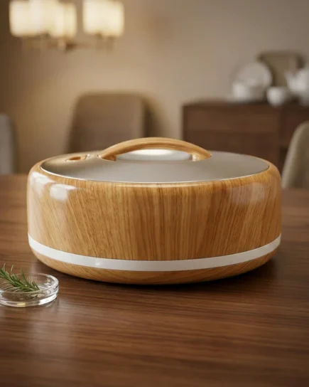 5Ltr Oval Light Wood Sil HotPot 6c