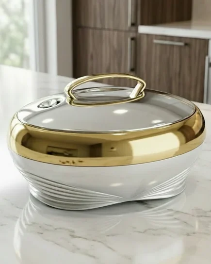 5Ltr Gold+Silver Hot Pot 6c