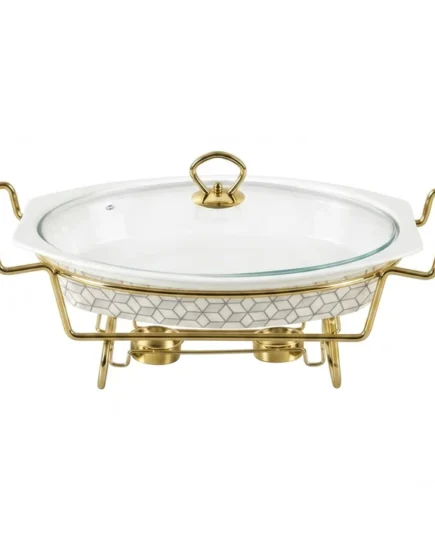 12.5″ CASSEROLE WITH STAND 4c 12.5″ CASSEROLE WITH STAND 4c