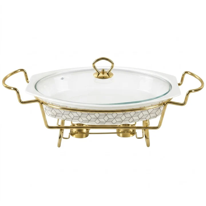 11″ CASSEROLE WITH STAND 4c 11″ CASSEROLE WITH STAND 4c