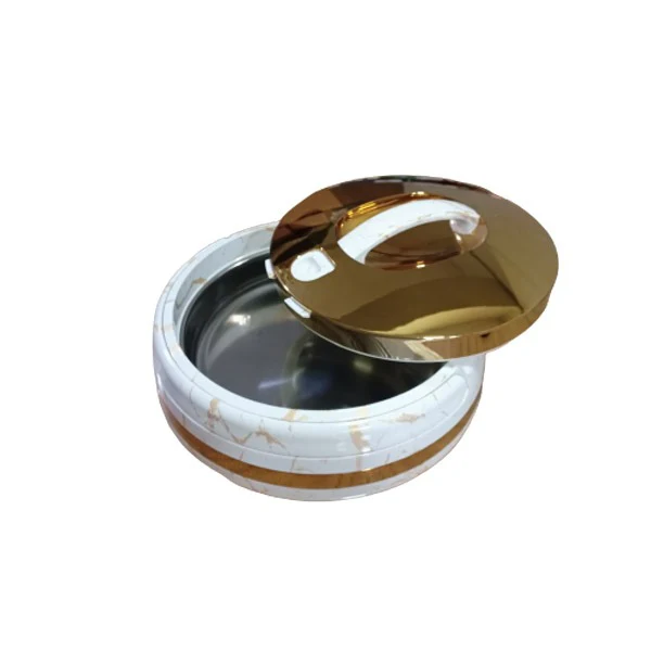 2Ltr Round White GS Hot Pot 6c 2Ltr Round White GS Hot Pot 6c - Image 2
