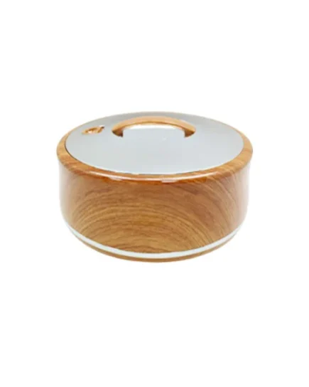 6Ltr Rd Wood Silver HotPot 6c