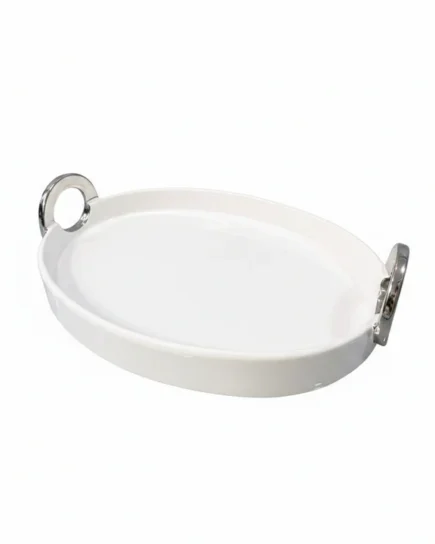 12.5″Oval Plate With Handle (S)8c