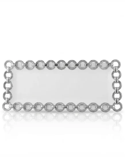 15″Circle Edge Rect Plate (S) 8c