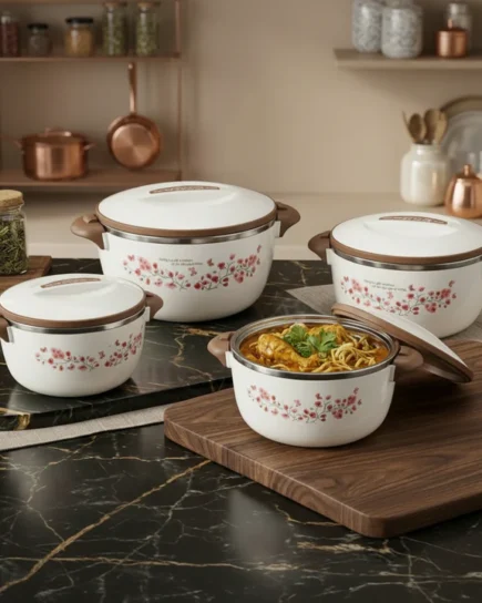 Beige 4Pcs HotPot 4sets/ctn
