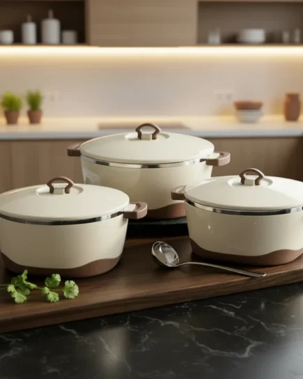 Beige 3Pcs Versatile H/Pot