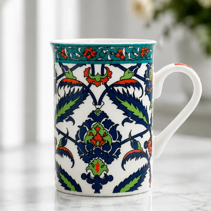 HERITAGE CLASSIC FLORAL DESIGN MUG 6PC SET HERITAGE CLASSIC FLORAL DESIGN MUG 6PC SET