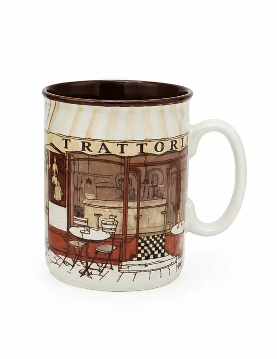 HERITAGE MUG COFFE SHOP 1PC 250 ML HERITAGE MUG COFFE SHOP 1PC 250 ML