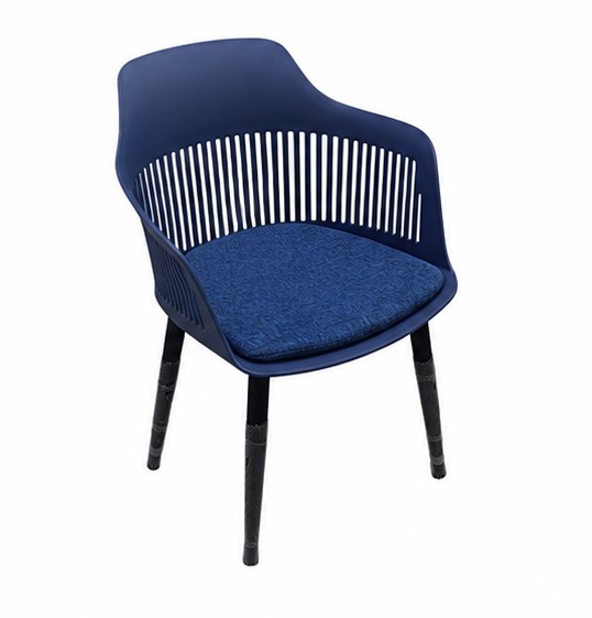 Comfortable Dinning Chair Simple Nordic Side Chair Blue Comfortable Dinning Chair Simple Nordic Side Chair Blue