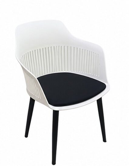 Comfortable Dinning Chair Simple Nordic Side Chair White