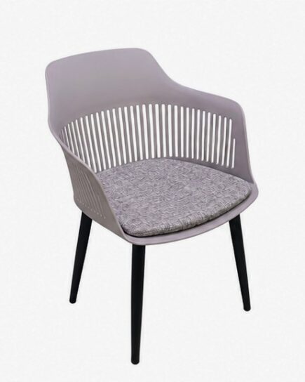 Comfortable Dinning Chair Simple Nordic Side Chair Grey