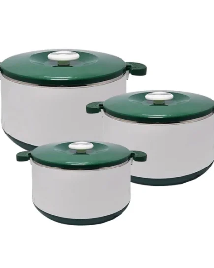 OPTIMO 3Pcs Hot Pot Set Green