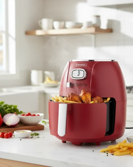 Westinghouse Retro Air Fryer 4L Red