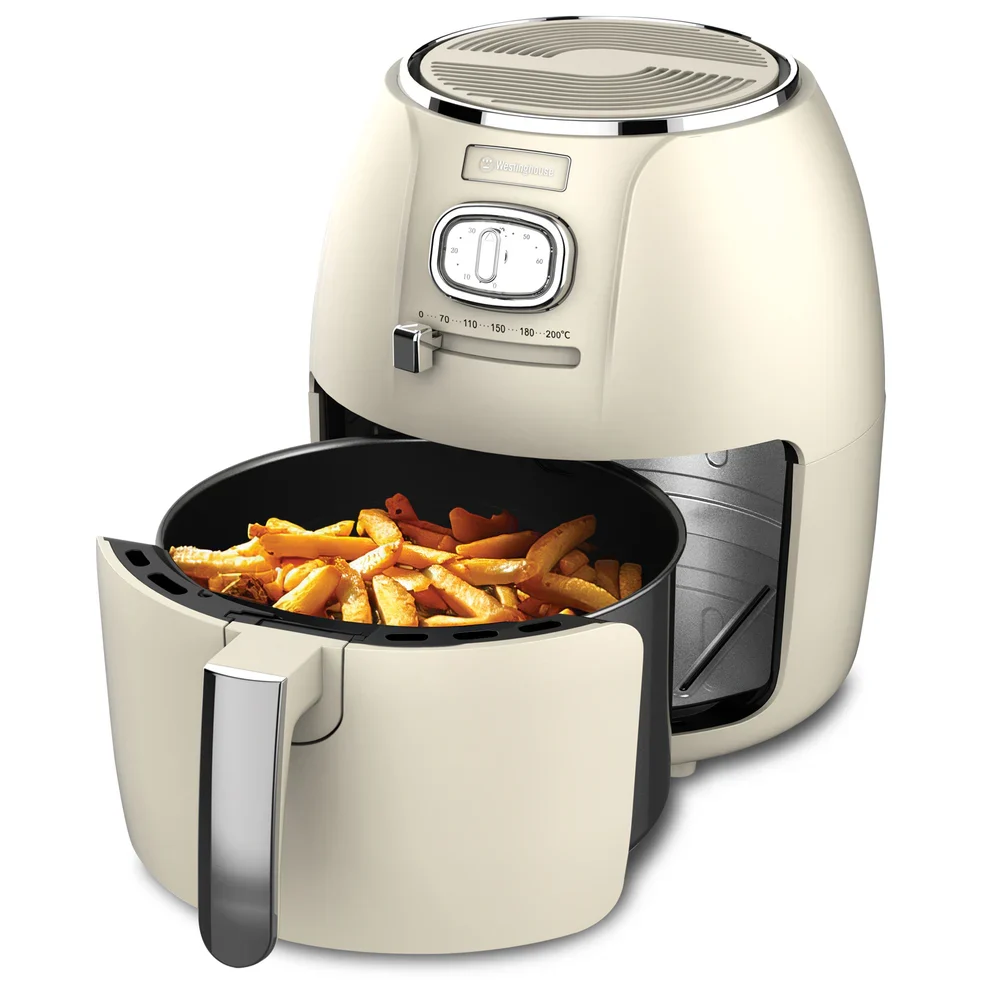 Westinghouse Retro Air Fryer 4L White Westinghouse Retro Air Fryer 4L White - Image 5
