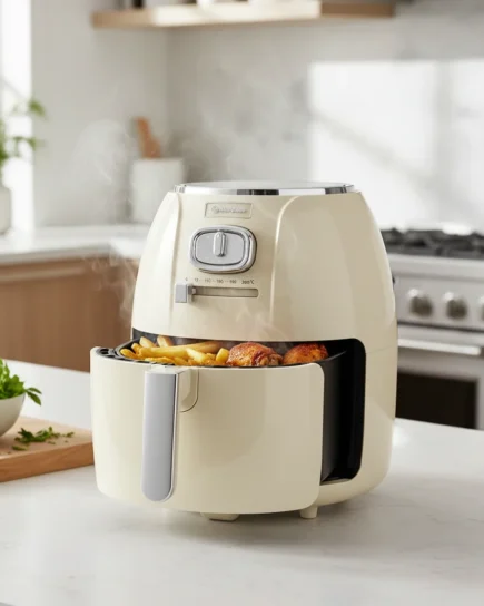 Westinghouse Retro Air Fryer 4L White
