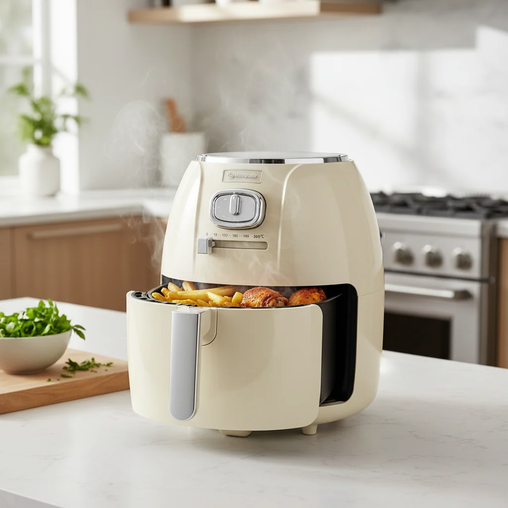 Westinghouse Retro Air Fryer 4L White Westinghouse Retro Air Fryer 4L White - Image 2