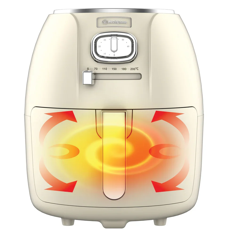 Westinghouse Retro Air Fryer 4L White Westinghouse Retro Air Fryer 4L White - Image 4