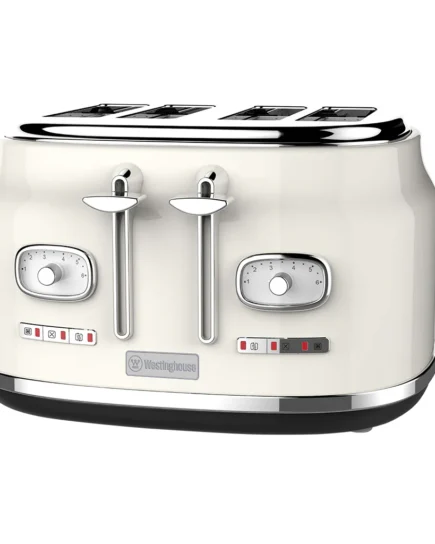 Westinghouse Retro 4 Slice Toaster White