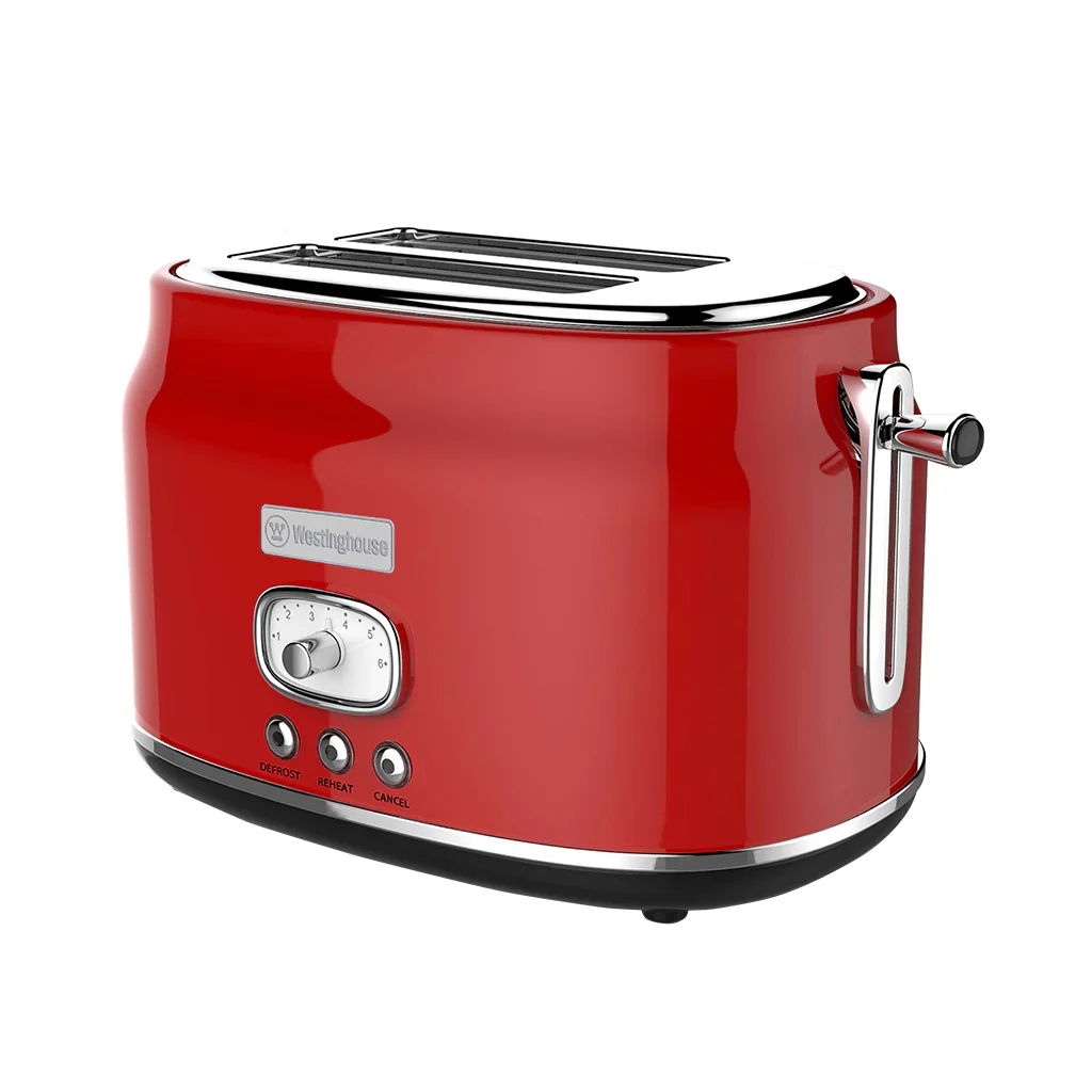 Westinghouse Retro 2 Slice Toaster Red Westinghouse Retro 2 Slice Toaster Red