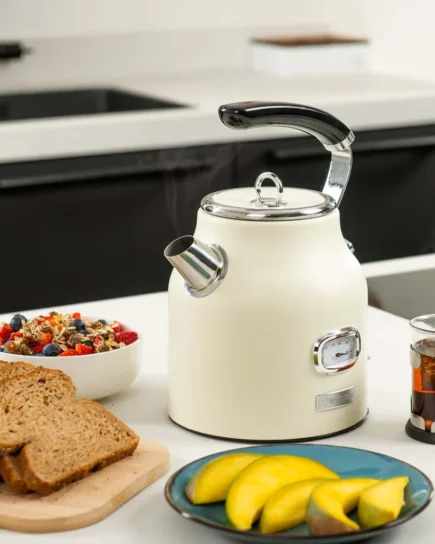 Westinghouse Retro Electric Kettle 1.7L White