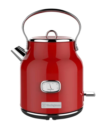 Westinghouse Retro Electric Kettle 1.7L Red