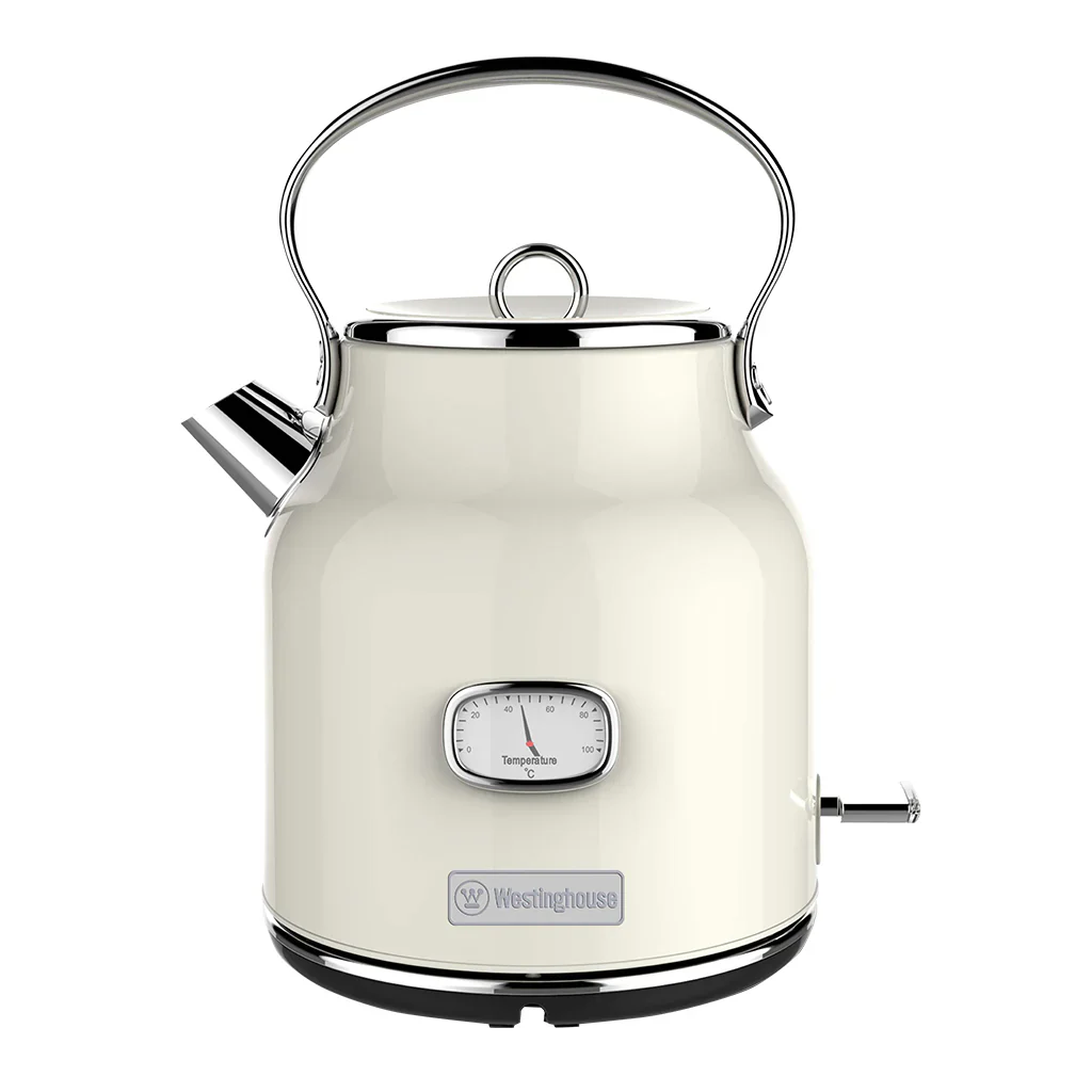 Westinghouse Retro Electric Kettle 1.7L White Westinghouse Retro Electric Kettle 1.7L White