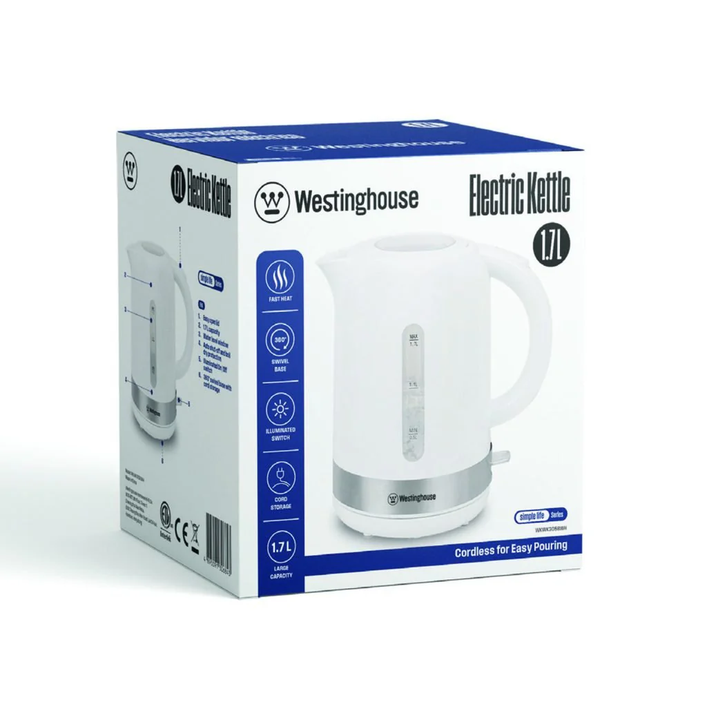 Westinghouse Simple Life 1.7L Electric Kettle Westinghouse Simple Life 1.7L Electric Kettle - Image 3