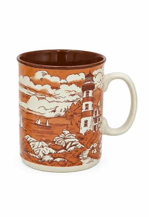 HERITAGE MUG BEACON BROWN 1PC 250ML HERITAGE MUG BEACON BROWN 1PC 250ML