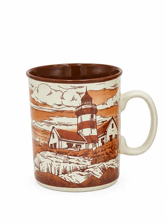 HERITAGE MUG BEACON BROWN 1PC 250ML HERITAGE MUG BEACON BROWN 1PC 250ML