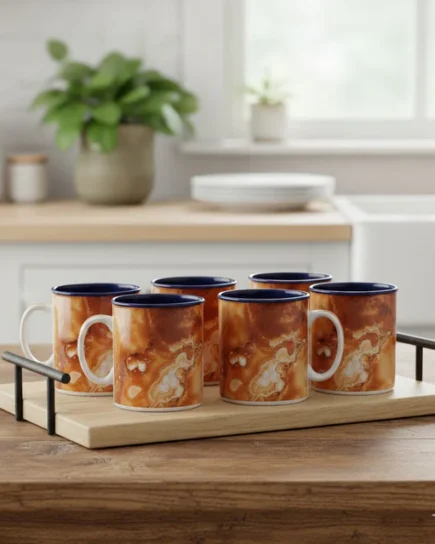HERITAGE MUG ROJO – A 6PC Set