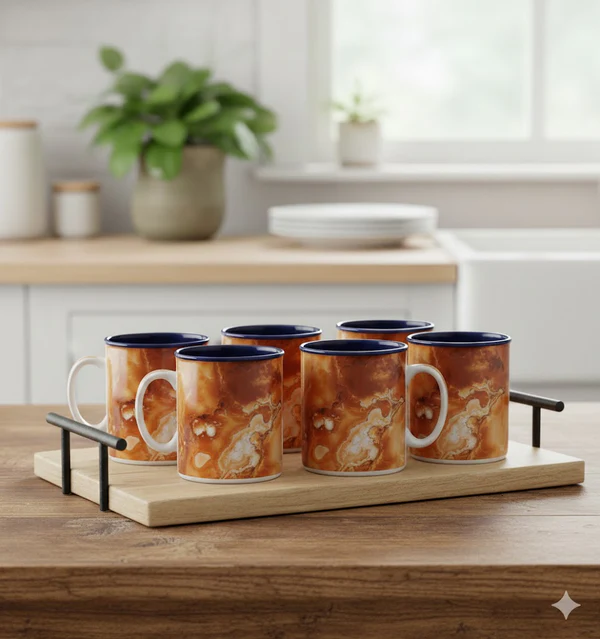 HERITAGE MUG ROJO – A 6PC Set HERITAGE MUG ROJO – A 6PC Set