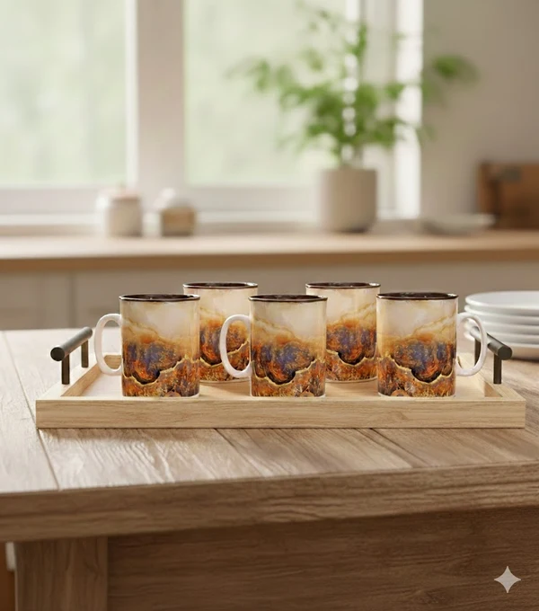 HERITAGE MUG ROJO – A 6PC Set HERITAGE MUG ROJO – A 6PC Set