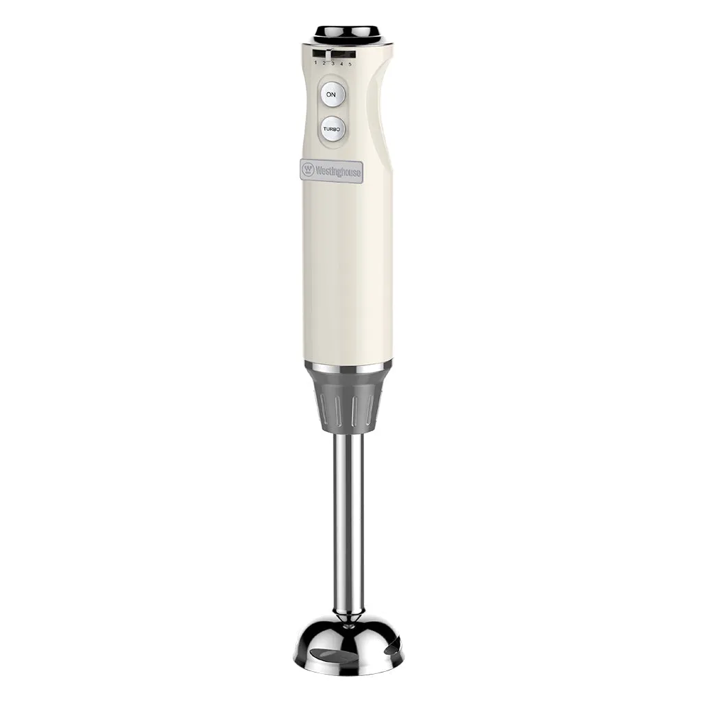 Westinghouse Retro Hand Blender White With Beaker Westinghouse Retro Hand Blender White With Beaker