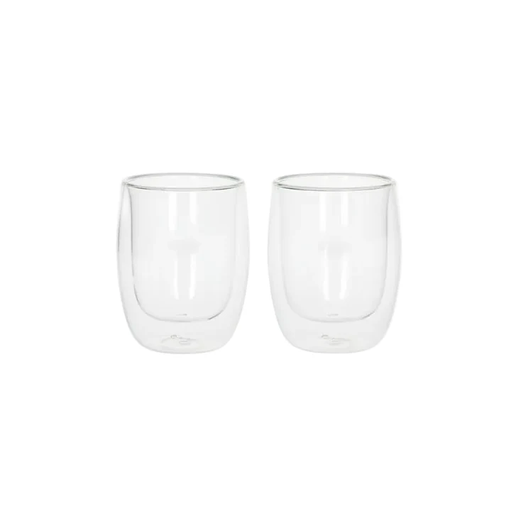 D-Walled Glass 200ml Set of 2Pcs