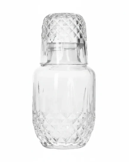 Glass Water Carafe 600ml 24c