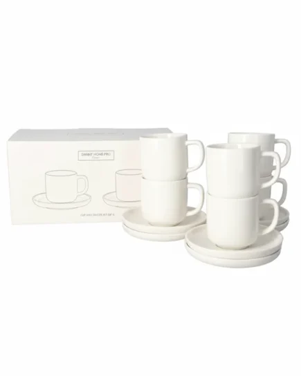 Set of 6Pcs Cup&Saucer 100ml