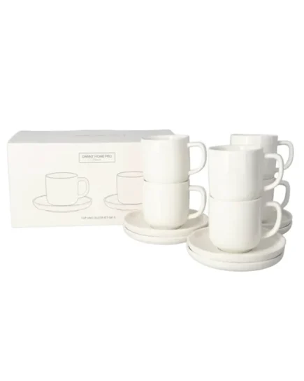 Set of 6Pcs Cup&Saucer 100ml