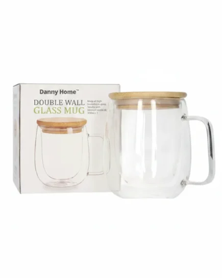 Double Wall Cup With Cover 350ml 24c