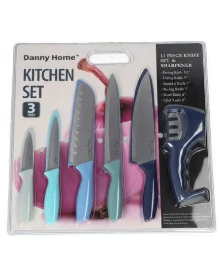 BLUE Knife Set 6Pcs