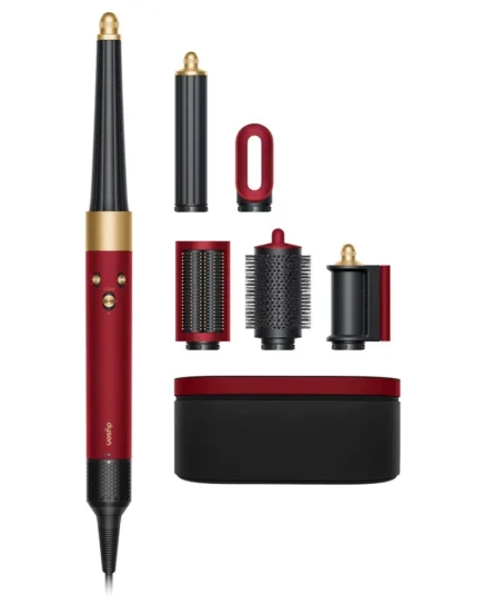Airwrap I.D., long barrel, straight+wavy model HS08 Red velvet