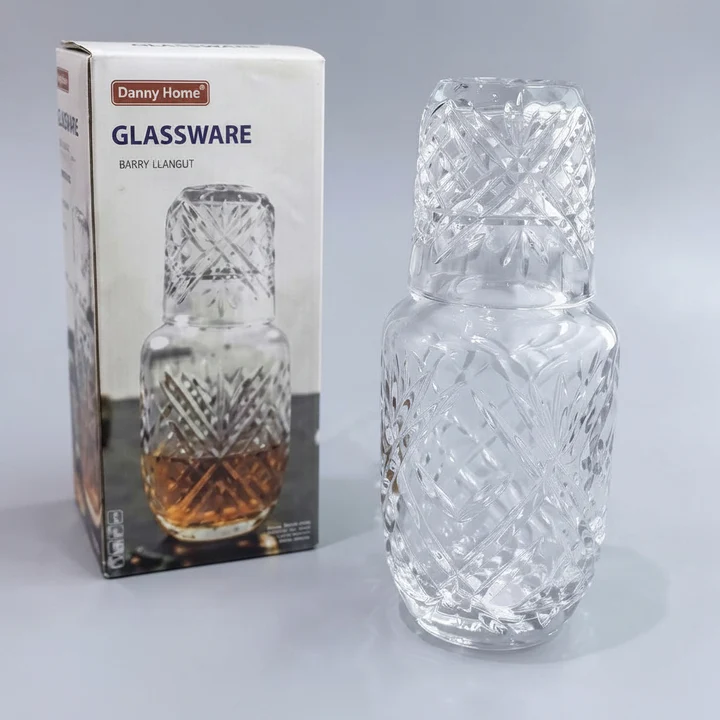 Glass Water Carafe 600ml 24c Glass Water Carafe 600ml 24c - Image 2
