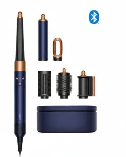 Airwrap I.D., long barrel, straight+wavy model HS08 Prussian Blue