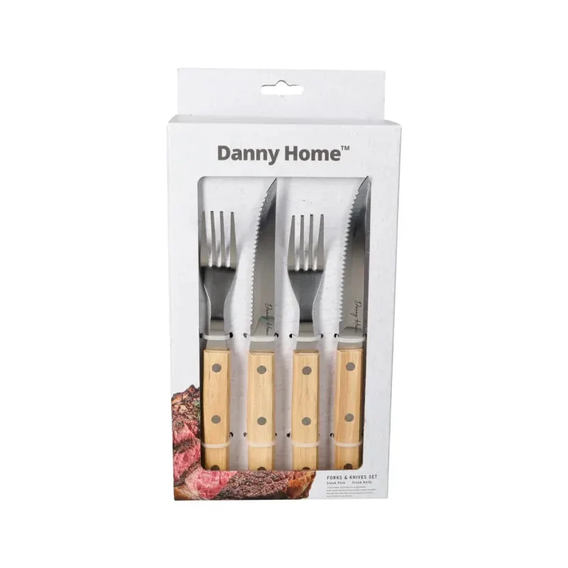 Steak Knife&Fork Set of 12Pcs Steak Knife&Fork Set of 12Pcs - Image 3