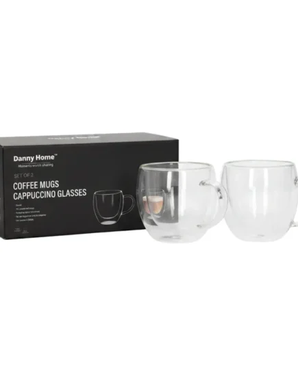 Double Walled Mug 200ml  Set Of 2
