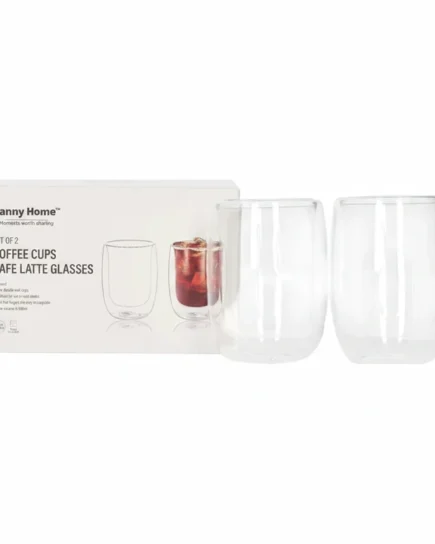 D-Walled Glass 300ml Set of 2Pcs