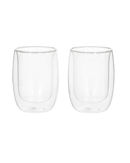D-Walled Glass 300ml Set of 2Pcs