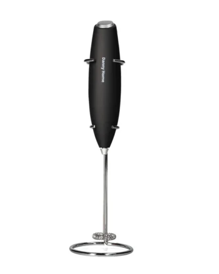 Milk Frother + Metal Stand
