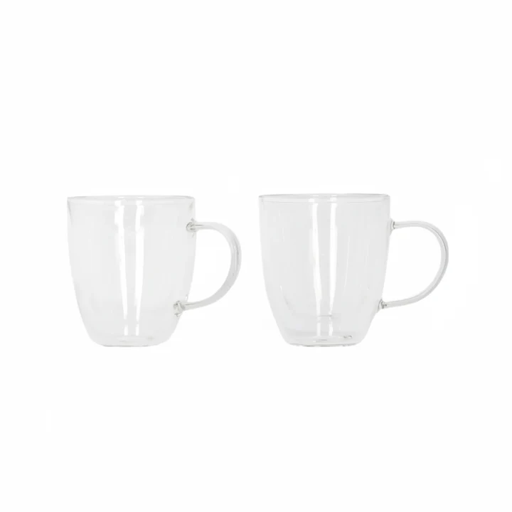 Double Walled Glass Set of 2Pcs 200ml